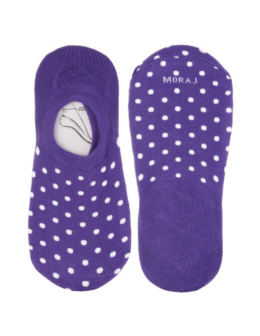 Skarpetki niskie stopki damskie kolorowe mix wzorów 3-pak  - produkt 2