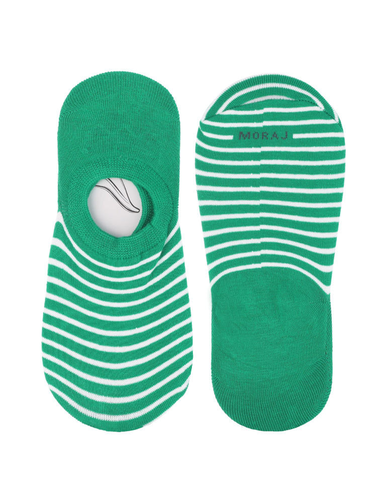 Niskie stopki - Skarpetki niskie stopki damskie kolorowe mix wzorów 3-pak WIELOKOLOROWY  - produkt moraj.pl 3