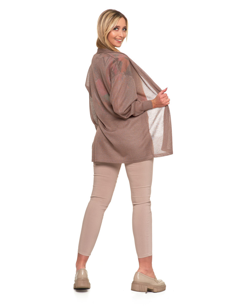 Swetry i kardigany - Cienki sweter damski wiskozowy kardigan MOKKA - produkt moraj.pl 7