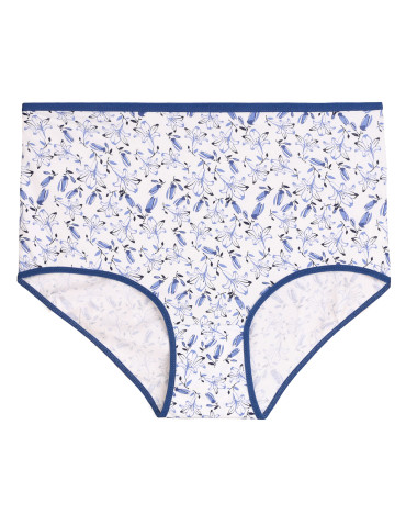 Majtki figi - Figi damskie majtki maxi bikini plus size 3-pak WIELOKOLOROWY - produkt 3