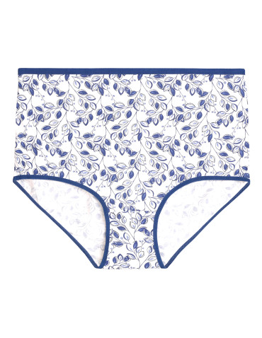 Majtki figi - Figi damskie majtki maxi bikini plus size 3-pak WIELOKOLOROWY - produkt 4