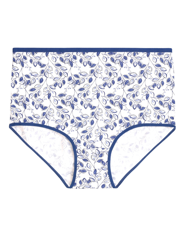 Majtki figi - Figi damskie majtki maxi bikini plus size 3-pak WIELOKOLOROWY  - produkt moraj.pl 4