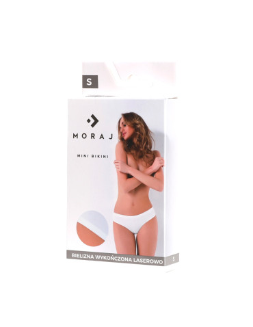 Majtki figi - Majtki laserowo cięte bezszwowe figi mini bikini BEŻOWY - produkt 3