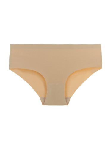 Majtki bezszwowe - Majtki szorty damskie laserowo cięte bezszwowe BEŻOWY - produkt 2