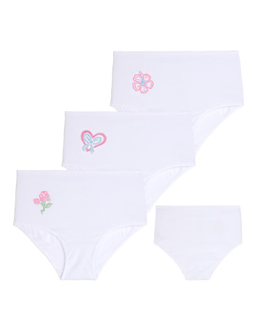 Majtki figi damskie z wysokim stanem Plus Size 3-pak