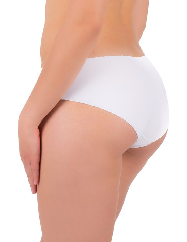 Majtki bezszwowe - Majtki figi damskie bikini laserowo cięte 3-pak WIELOKOLOROWY - produkt 6