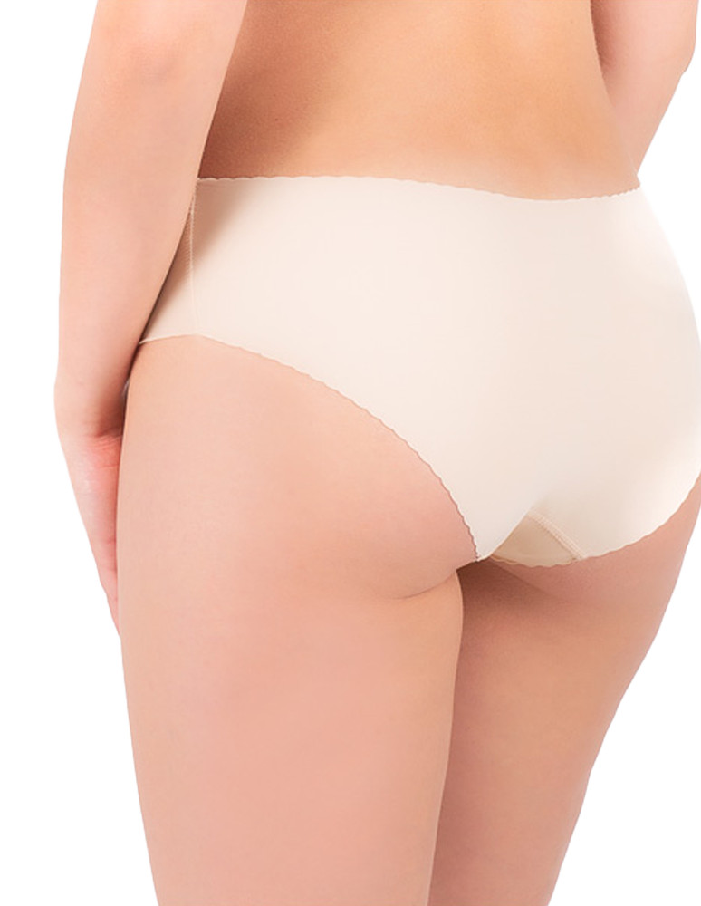 Majtki bezszwowe - Majtki figi damskie bikini laserowo cięte 3-pak WIELOKOLOROWY - produkt moraj.pl 12