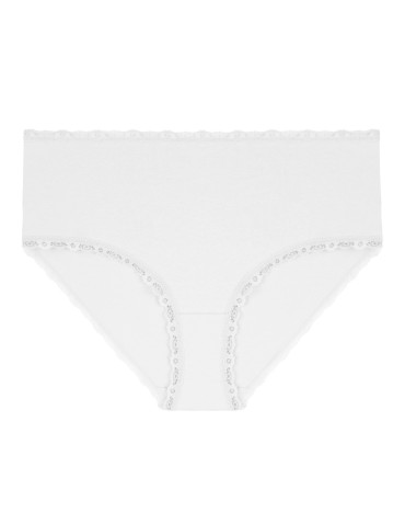 Majtki figi - Majtki damskie figi z wysokim stanem Plus Size 3-pak WZÓR - produkt 4