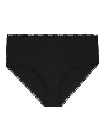 Majtki figi - Majtki damskie figi z wysokim stanem Plus Size 3-pak WZÓR - produkt 5