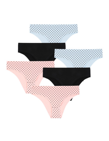 Majtki damskie bawełniane bez gumki klasyczne 6-pak