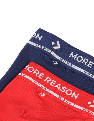 Bokserki męskie klasyczne bawełna czesana Premium Line 2-pak  - produkt 2