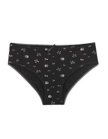 Figi damskie bikini bawełniane w drobne wzory 4-pak - produkt 2