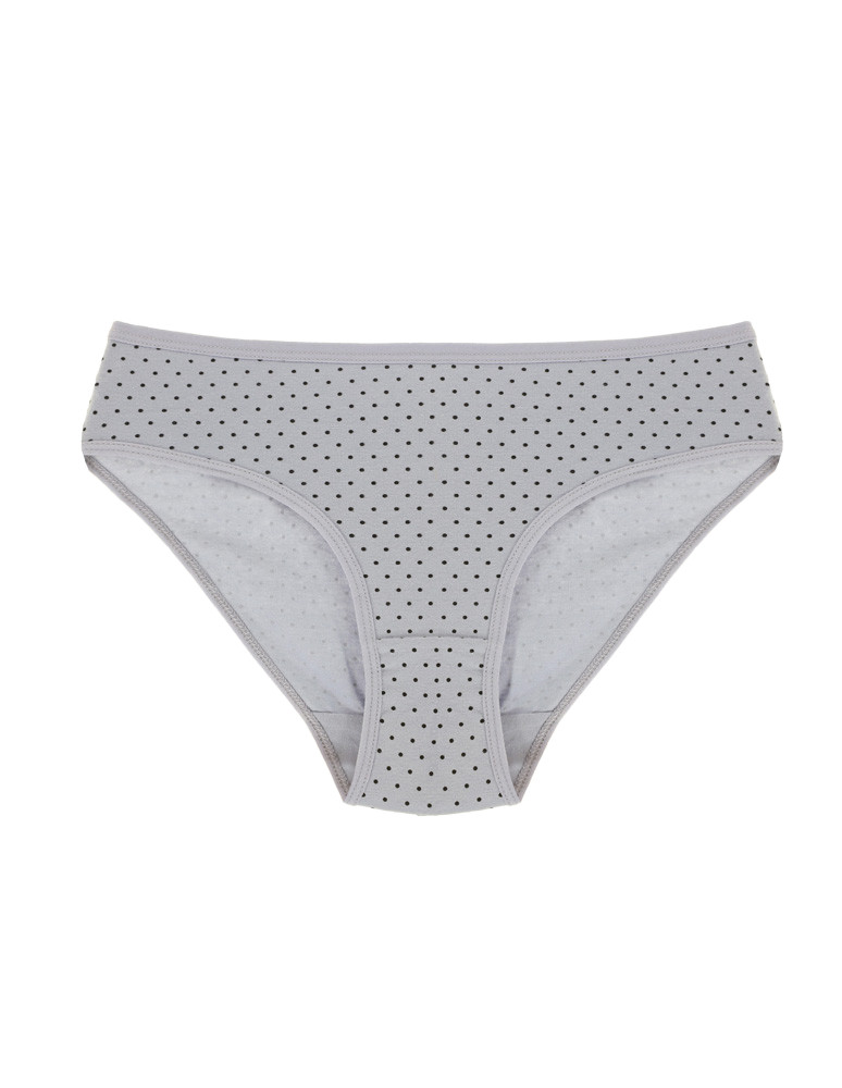 Majtki figi - Majtki figi damskie bawełniane w kropki 4-pak WIELOKOLOROWY  - produkt moraj.pl 3