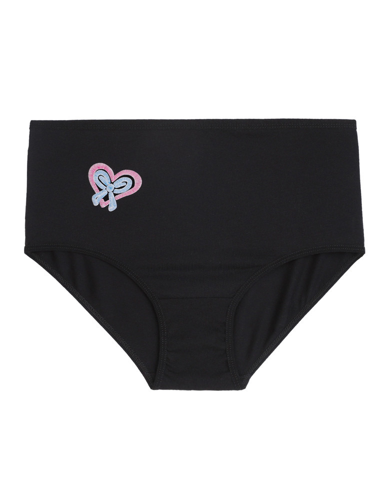 Majtki figi - Majtki figi damskie z wysokim stanem Plus Size 3-pak CZARNY - produkt moraj.pl 3