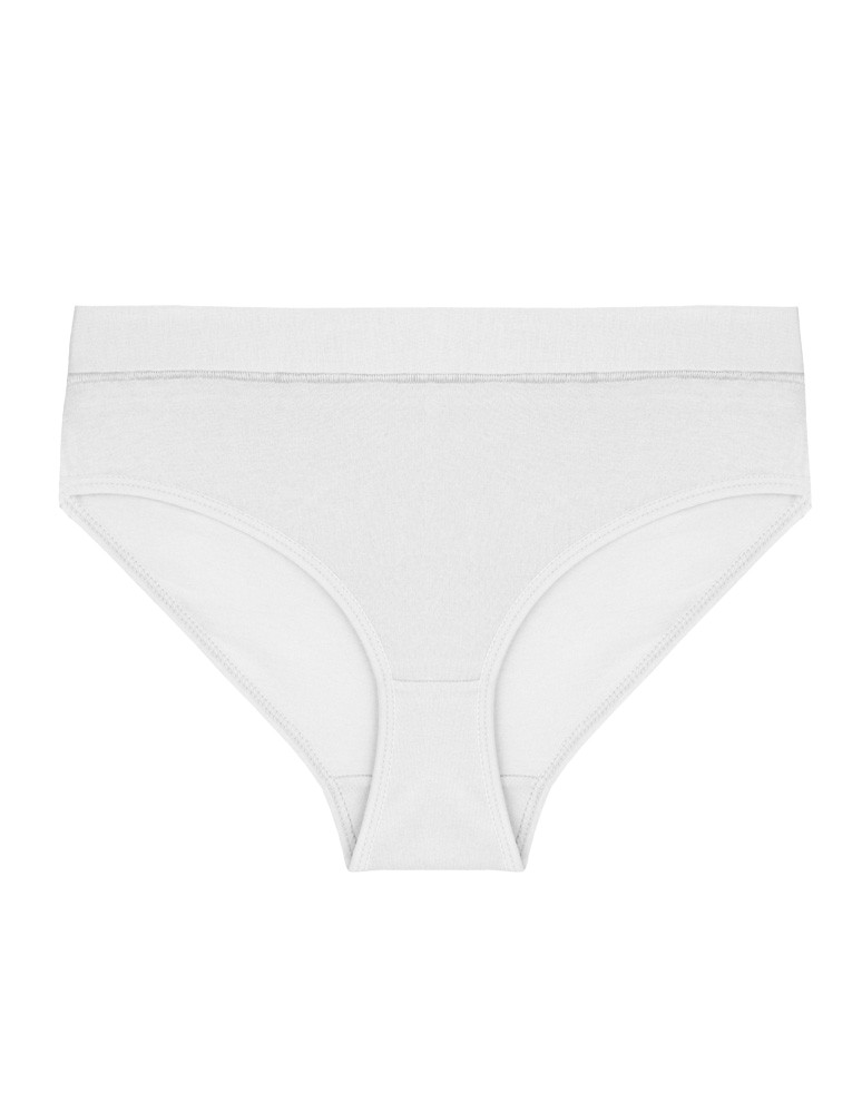 Majtki figi - Majtki figi damskie bawełniane nieuciskająca gumka 4-pak WIELOKOLOROWY - produkt moraj.pl 4