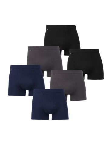 Majtki bokserki klasyczne dopasowane 6-pak