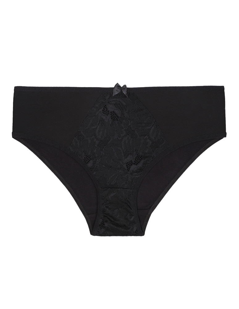 Majtki figi - Majtki figi damskie bawełniane z koronkowym przodem 6-pak WIELOKOLOROWY - produkt moraj.pl 2