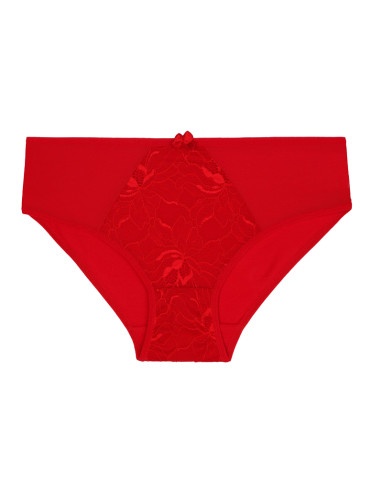 Majtki figi - Majtki figi damskie bawełniane z koronkowym przodem 6-pak WIELOKOLOROWY - produkt 3