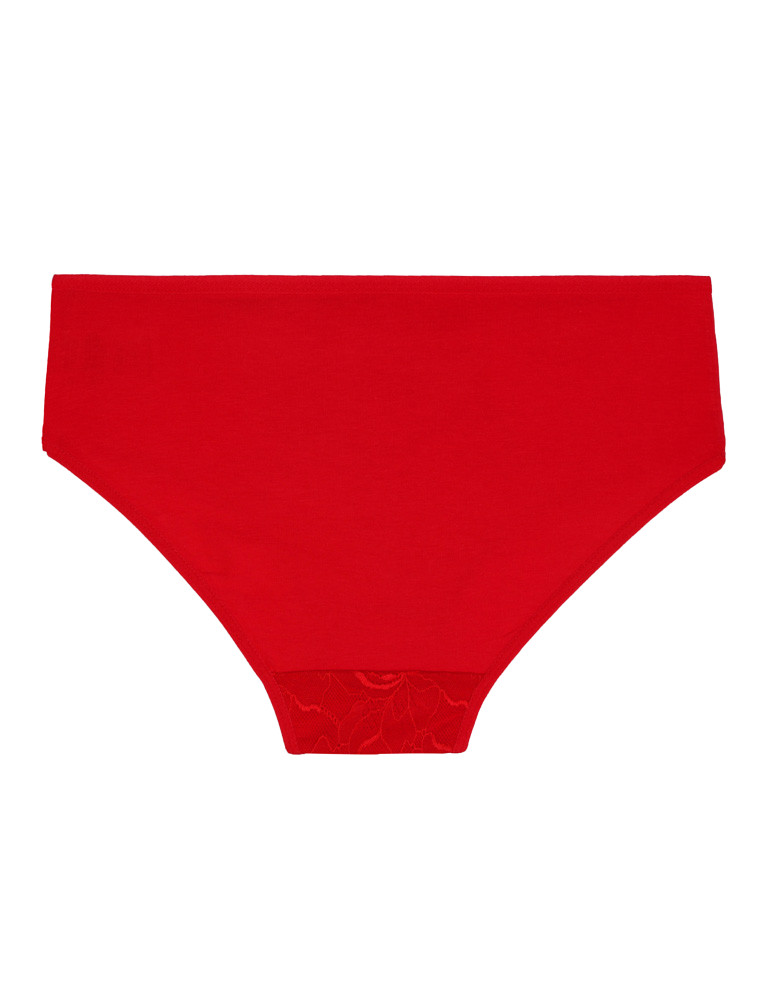 Majtki figi - Majtki figi damskie bawełniane z koronkowym przodem 6-pak WIELOKOLOROWY - produkt moraj.pl 5