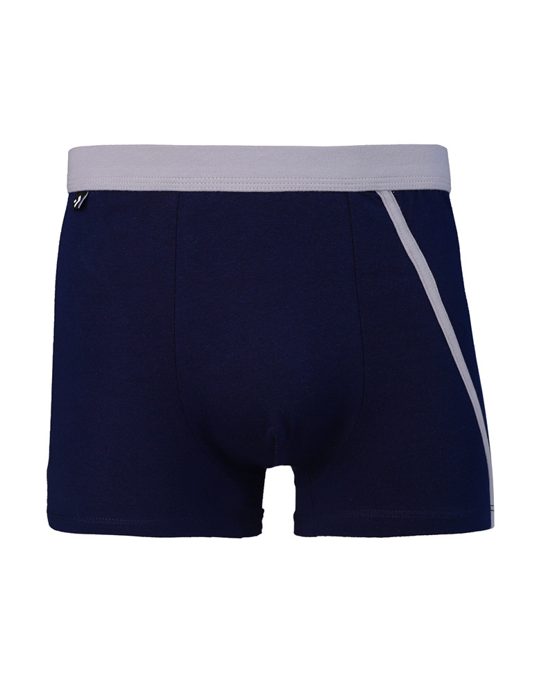 Bokserki dopasowane - Bokserki męskie majtki bawełniane klasyczne 12-pak WIELOKOLOROWY - produkt moraj.pl 4