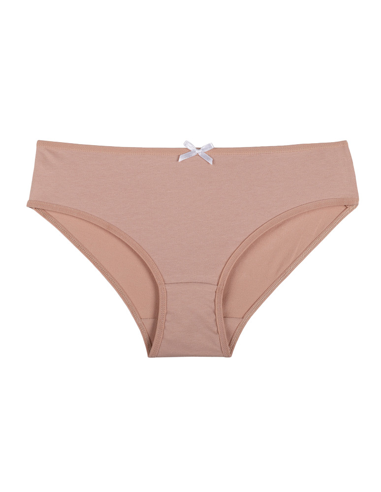 Majtki figi - Figi damskie bawełniane bikini klasyczny krój 3-pak WIELOKOLOROWY  - produkt moraj.pl 2