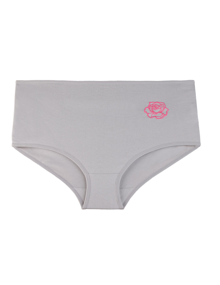 Majtki figi - Majtki figi damskie bawełniane z wysokim stanem 3-pak WZÓR 1 - produkt moraj.pl 3