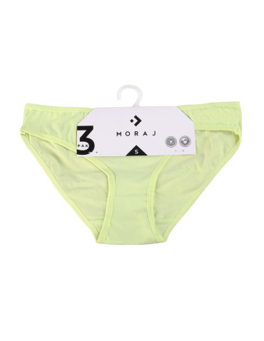 Majtki figi - Majtki figi damskie bawełniane z napisem WIELOKOLOROWY - produkt 6