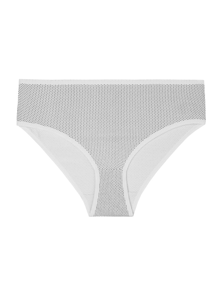 Majtki figi - Majtki figi damskie klasyczne mix wzorów 6-pak WIELOKOLOROWY - produkt moraj.pl 5