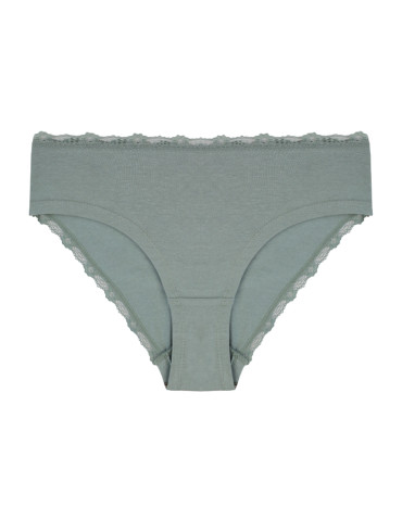 Majtki figi - Majtki damskie figi bikini w kropki wykończone koronką 4-pak WIELOKOLOROWY - produkt 5