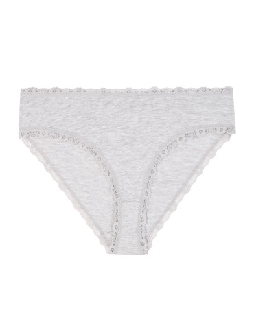 Majtki figi - Majtki damskie figi bikini bawełniane z koronką 6-pak WIELOKOLOROWY - produkt 4