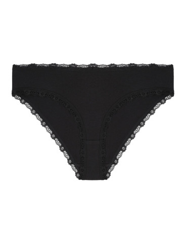 Majtki figi - Majtki damskie figi bikini bawełniane z koronką 6-pak WIELOKOLOROWY - produkt 8