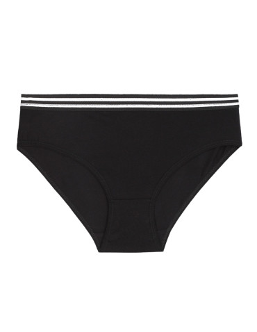 Majtki figi - Majtki figi damskie bawełniane z gumką w pasie 3-pak WIELOKOLOROWY - produkt 5