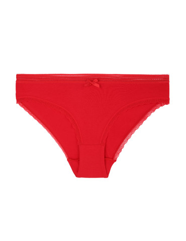 Majtki figi damskie bawełniane wykończone koronką 6-pak  - produkt 2