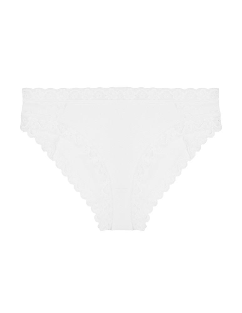 Majtki figi - Majtki figi bikini damskie bawełniane z koronką 6-pak WIELOKOLOROWY  - produkt moraj.pl 5