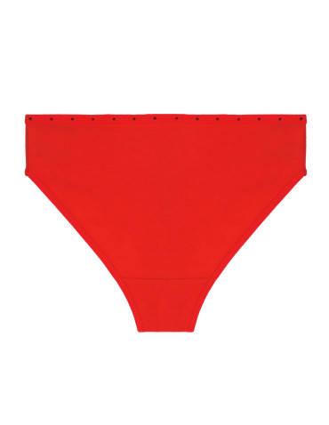 Majtki figi damskie bikini bawełniane z nadrukiem 4-pak  - produkt 2