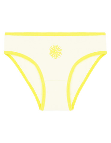 Majtki figi dziewczęce bawełniane w owoce 3-pak  - produkt 2