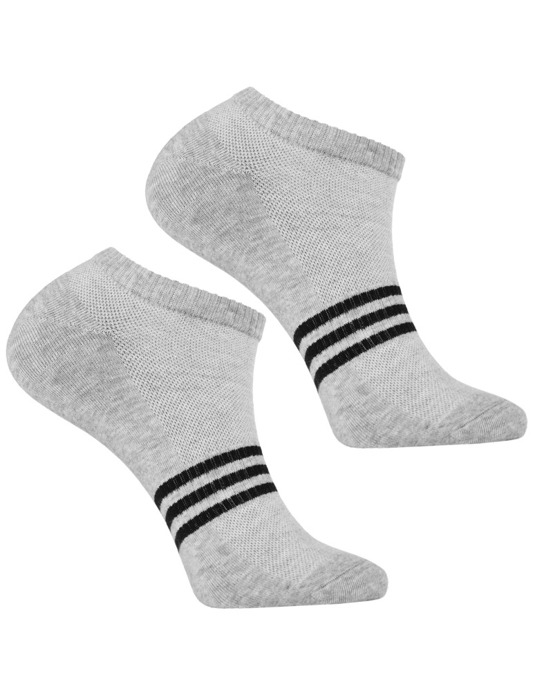 Stopki - Skarpetki stopki męskie bawełniane ściągacz w paski 12-pak WIELOKOLOROWY - produkt moraj.pl 3