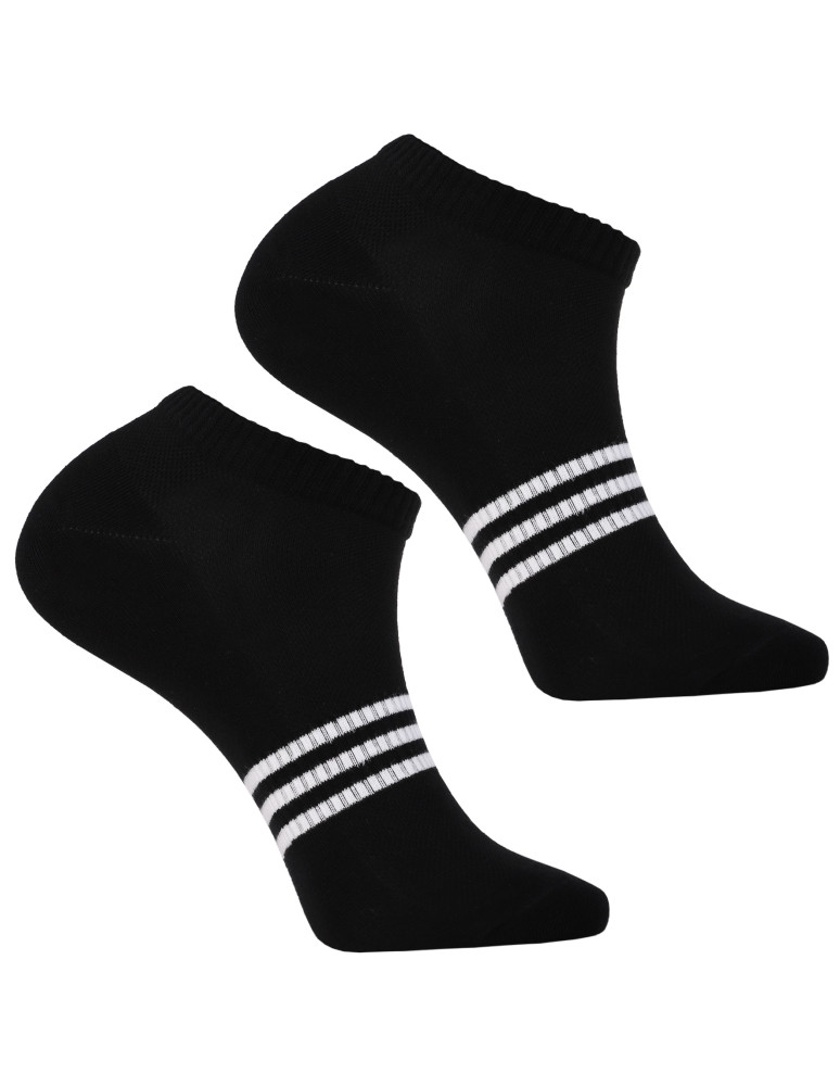 Stopki - Skarpetki stopki męskie bawełniane ściągacz w paski 12-pak WIELOKOLOROWY - produkt moraj.pl 4