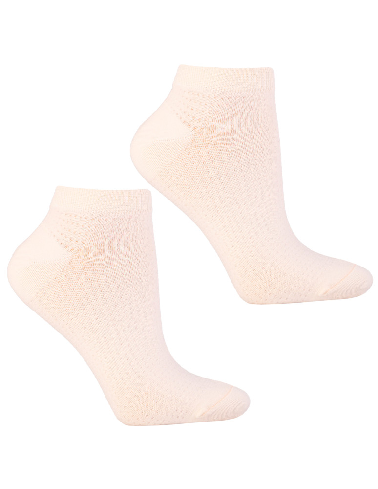 Stopki damskie - Skarpetki stopki damskie pastelowe 3-pak WIELOKOLOROWY  - produkt moraj.pl 4