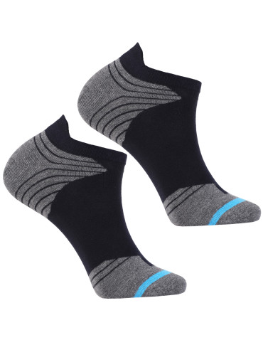 Stopki - Skarpetki stopki męskie sportowe z zapiętką 3-pak WIELOKOLOROWY - produkt 4