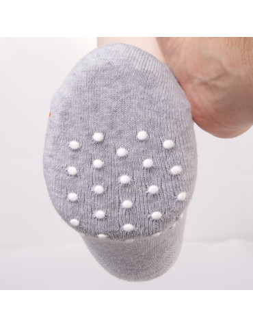 Ciepłe skarpetki dziecięce bawełniane z abs 3-pak  - produkt 2