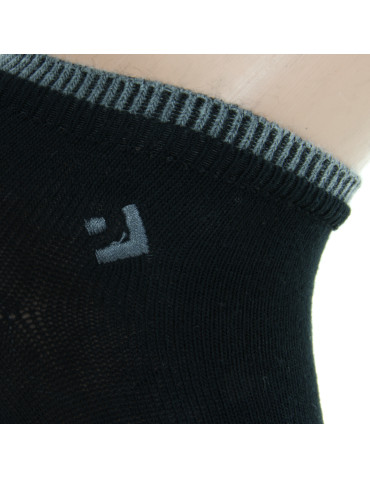 Skarpety stopki męskie bawełniane czarne - produkt 2