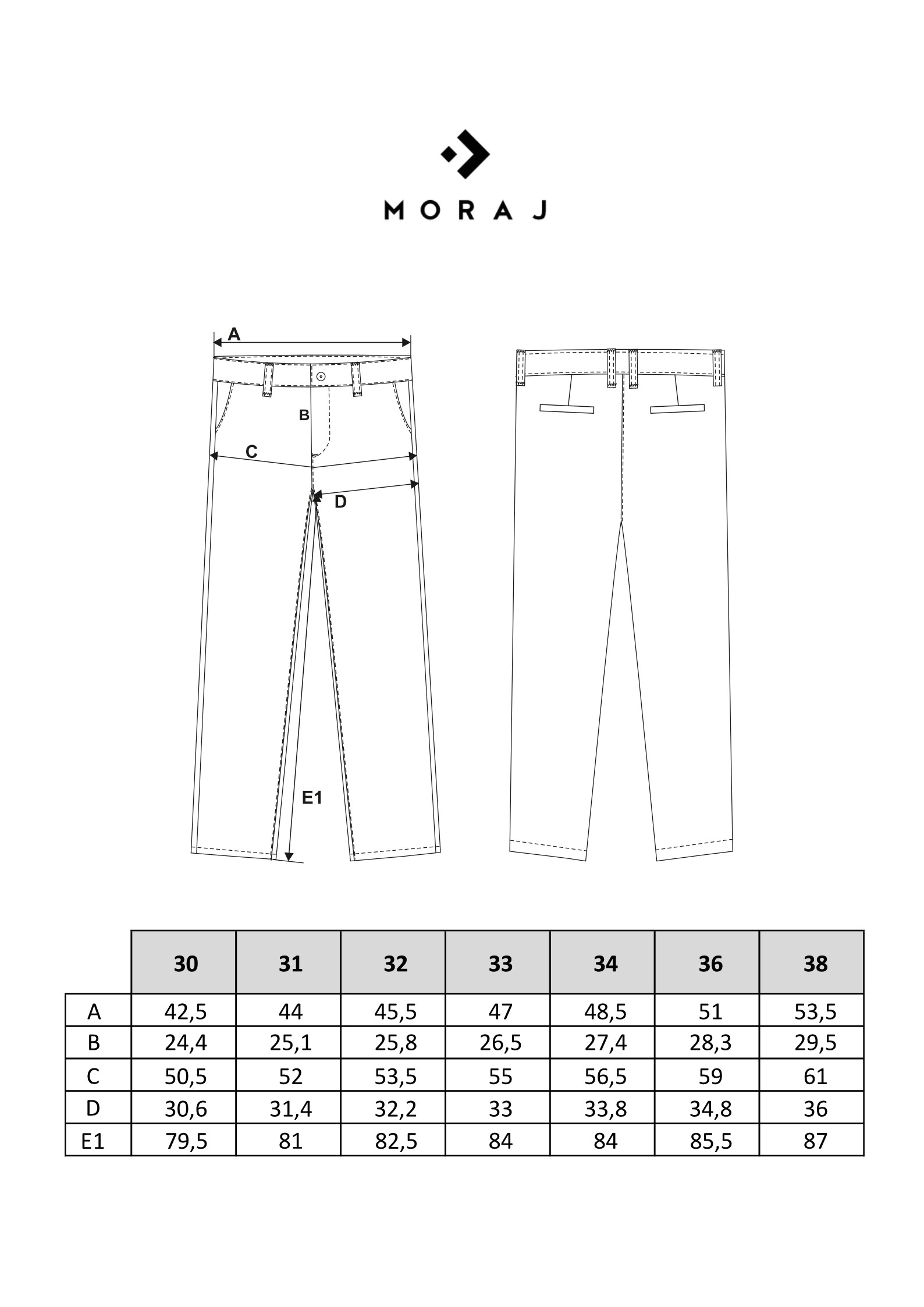 Spodnie męskie chinosy materiałowe