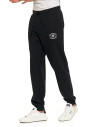 Męskie spodnie dresowe typu joggery CZARNY