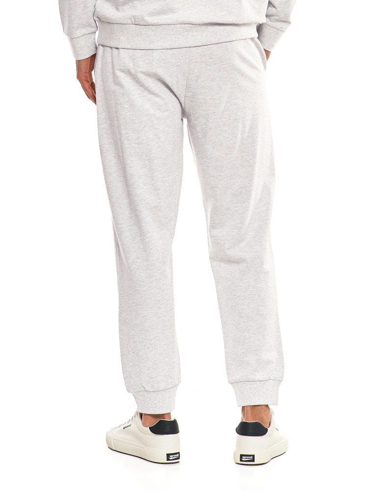 Spodnie męskie - Męskie spodnie dresowe typu joggery SZARY - produkt moraj.pl 2