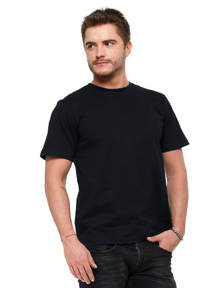 Koszulki i Tank Topy - Koszulka męska bawełniana T-shirt CZARNY - produkt moraj.pl 3