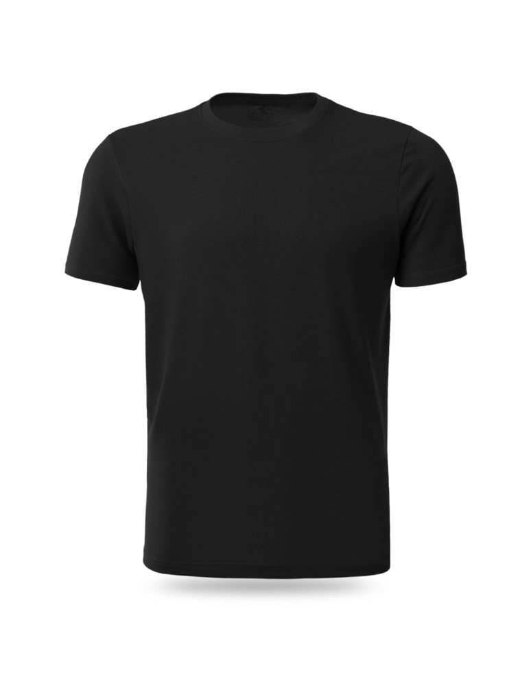 Koszulki i Tank Topy - Koszulka męska bawełniana T-shirt CZARNY - produkt moraj.pl 4