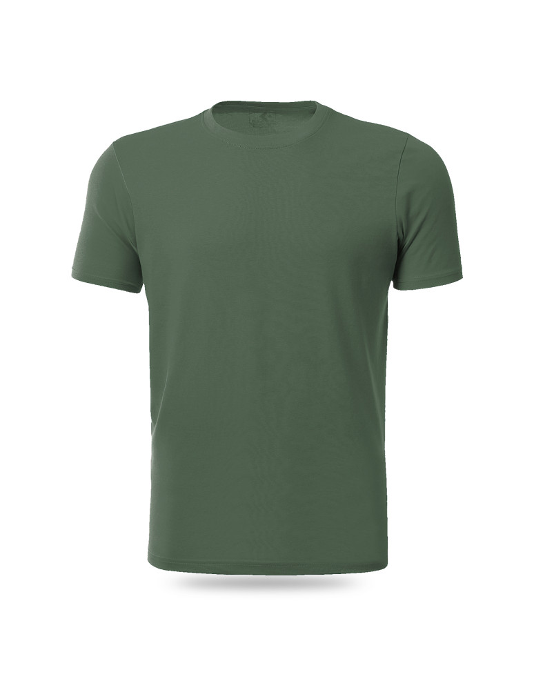 Koszulki i Tank Topy - Koszulka męska bawełniana T-shirt KHAKI - produkt moraj.pl 3