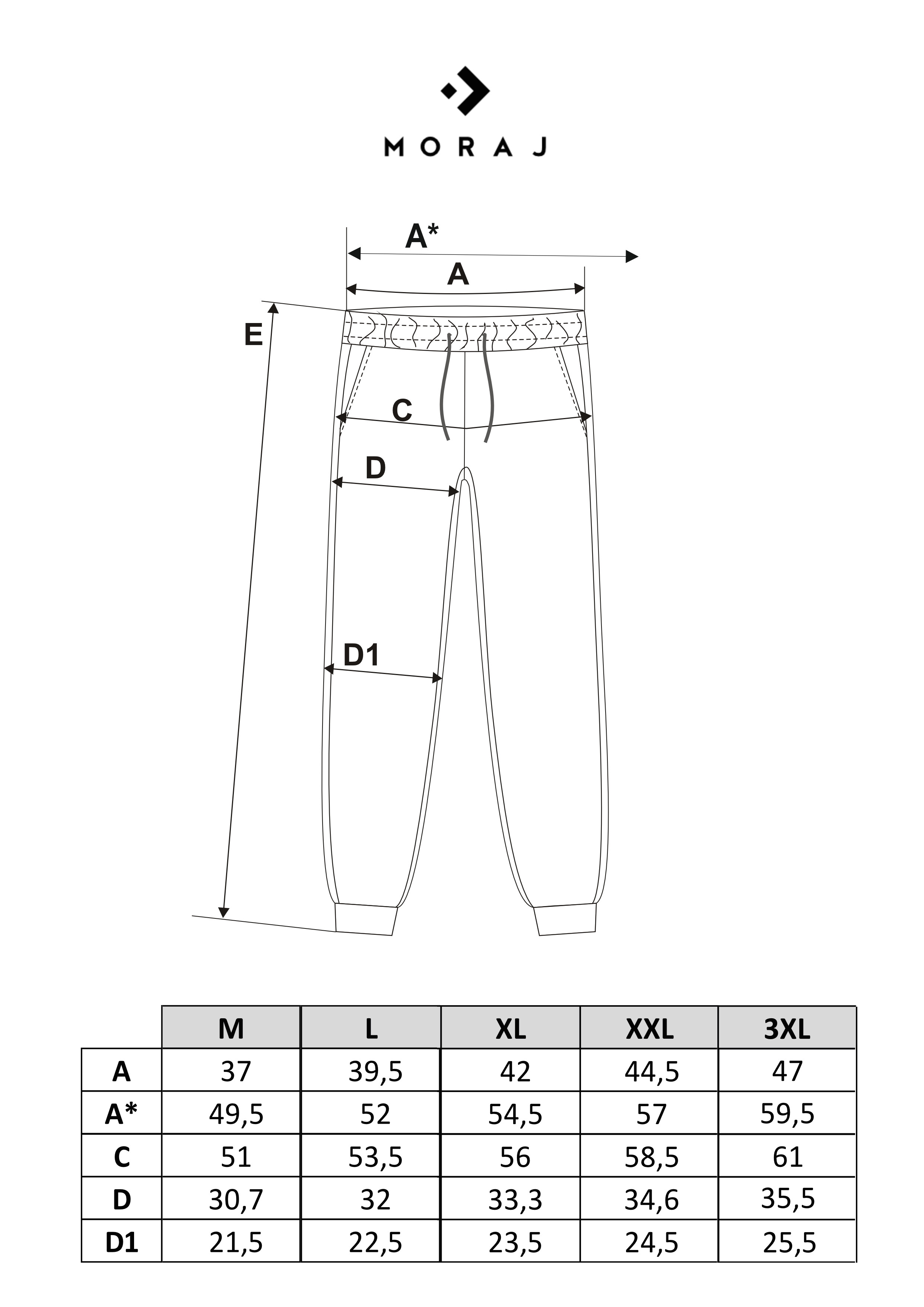 Męskie spodnie dresowe typu joggery Męskie spodnie dresowe typu joggery