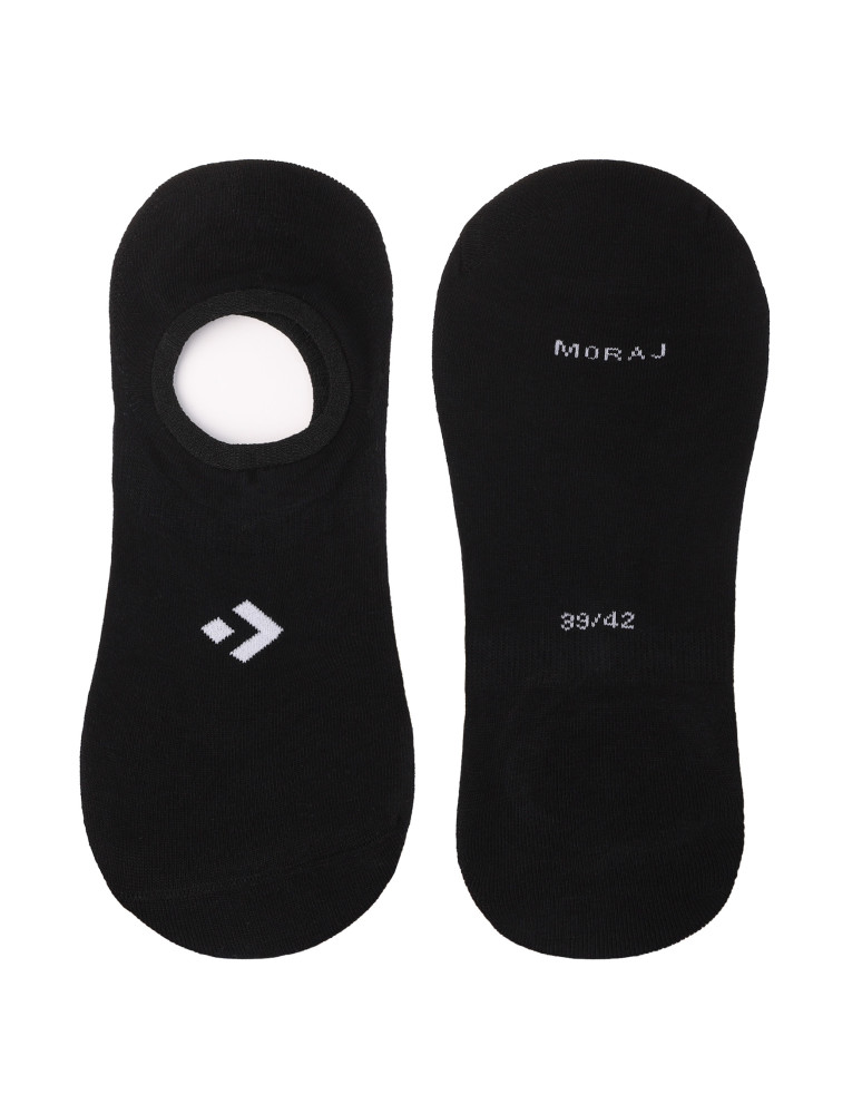 Niskie stopki - Męskie skarpetki niskie stopki z silikonową zapiętką 3-pak WIELOKOLOROWY  - produkt moraj.pl 4